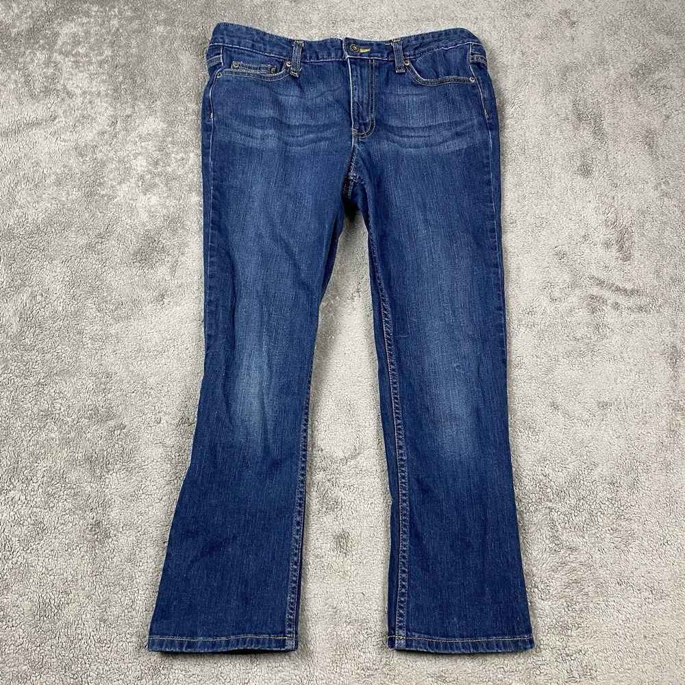 Tommy Hilfiger Jeans Women's 32x24 Blue Flare Denim